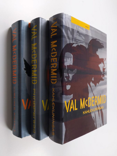 Val McDermid : McDermid setti 3 kirjaa : Kahlekuningas ; Piinapenkki ; Viimeinen kiusaus