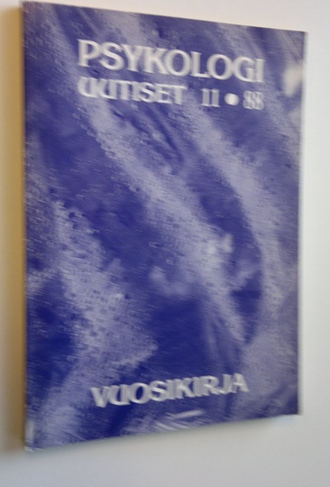 Psykologiuutiset 11/1988 Vuosikirja