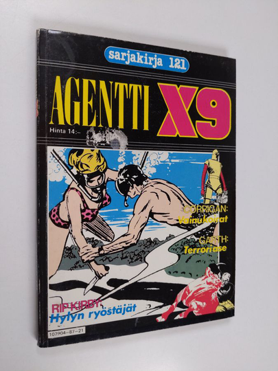 Agentti X9 Sarjakirja 121