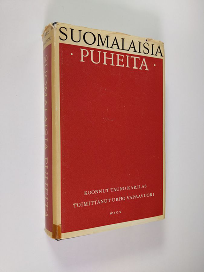 Tauno Karilas (koonnut) : Suomalaisia puheita
