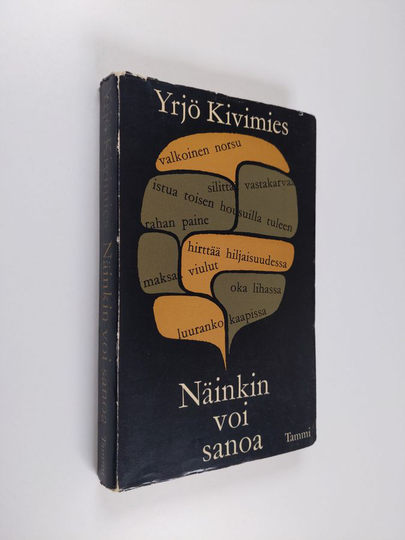 Yrjö Kivimies : Näinkin voi sanoa : Suomen kielen fraseologiaa