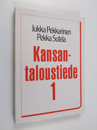 Jukka Pekkarinen : Kansantaloustiede 1