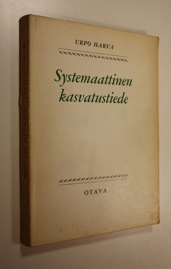 Urpo Harva : Systemaattinen kasvatustiede