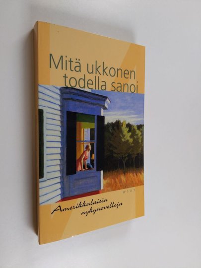 Arto Virtanen (toim.) : Mitä ukkonen todella sanoi : amerikkalaisia nykynovelleja