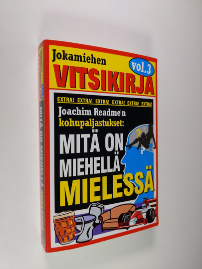 Joachim Readme : Mitä on miehellä mielessä : jokamiehen vitsikirja