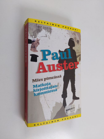 Paul Auster : Mies pimeässä : Matkoja kirjoittajankammiossa