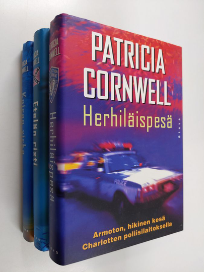Patricia Cornwell : Andy Brazil -trilogia : Herhiläispesä ; Etelän risti ; Koiran virka