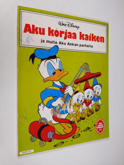 Walt Disney ym. : Aku korjaa kaiken ja muita Aku Ankan parhaita