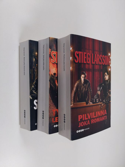 Stieg Larsson : Millennium-trilogia : Miehet jotka vihaavat naisia ; Tyttö joka leikki tulella ; Pilvilinna joka romahti