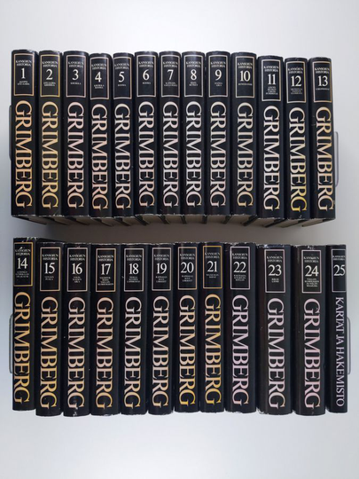 Carl Grimberg : Kansojen historia 1-25 (koko sarja)