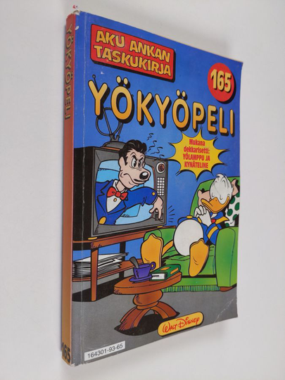 Walt Disney : Aku Ankan taskukirja 165 : Yökyöpeli