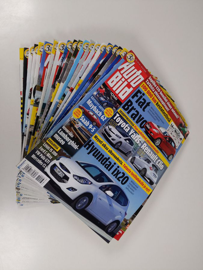 Jarmo Markkanen : Auto Bild Suomi vuosikerta 2010 1-24 (puuttuu numero 2)