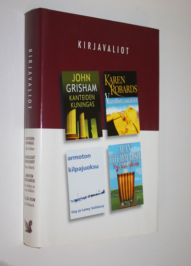 Kirjavaliot : Grisham, John : Kanteiden kuningas ; Robards, Karen : Vaaralliset rantaleikit ; Salisbury, Gay ja Laney : Armoton kilpajuoksu ; ...