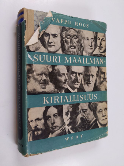Vappu Roos : Suuri maailmankirjallisuus : Länsimaisen kirjallisuuden vaiheet Homeroksesta O'Neilliin