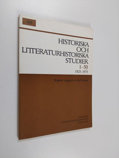 Torsten Steinby : Historiska och litteraturhistoriska studier 47