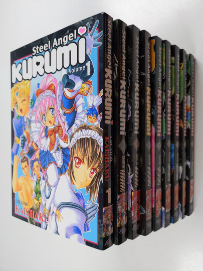 Kaisyaku : Steel Angel Kurumi 1-9