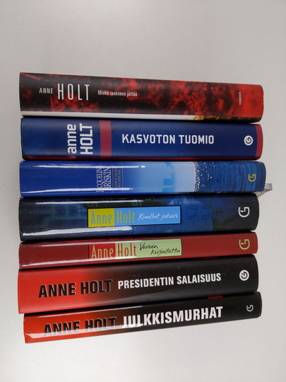 Anne Holt : Anne Holt setti (6 kirjaa)