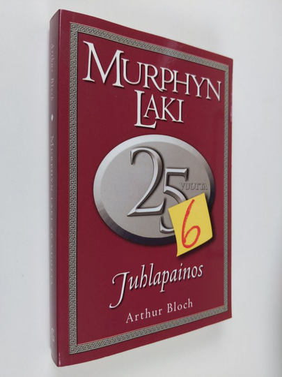 Arthur Bloch : Murphyn laki 26 vuotta