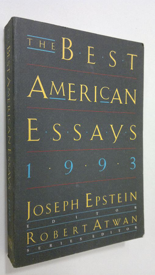 Robert Atwan (ed.) : The best American essays 1993
