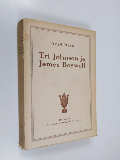 Yrjö Hirn : Tri Johnson ja James Boswell : kuvaus Englannin oloista ja erikoisuuksista
