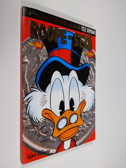 Walt Disney : Roope-setä nro 8/2004 : Juhlanumero 300.
