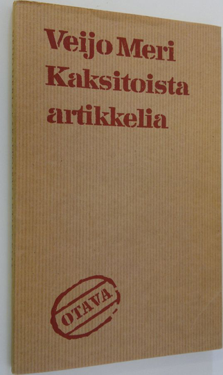 Veijo Meri : Kaksitoista artikkelia