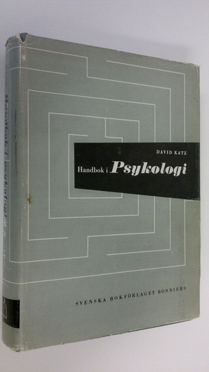 David Katz : Handbok i psykologi