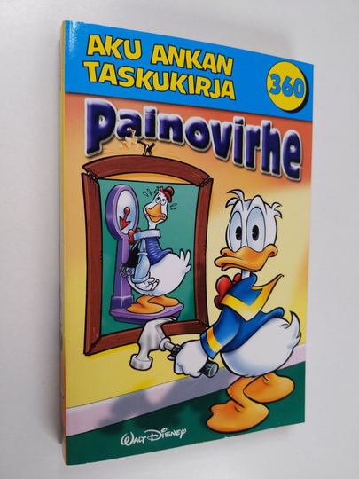 Walt Disney : Aku Ankan taskukirja 360 : Painovirhe