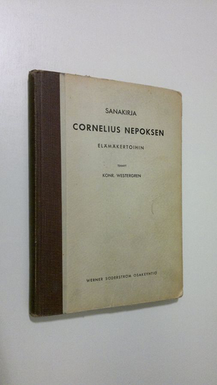 Konrad Westergren : Sanakirja Cornelius Nepoksen elämäkertoihin