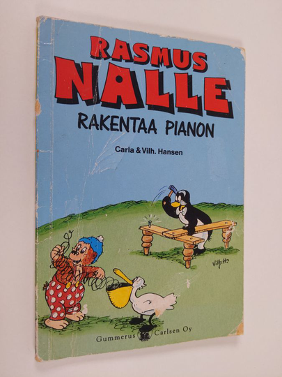 Carla Hansen : Rasmus Nalle rakentaa pianon