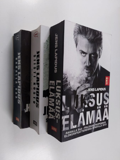 Jens Lapidus : Jens Lapidus setti 3 kirjaa : Luksus elämää ; Siisti kosto ; Rahalla saa