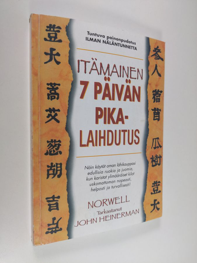 Anthony Norvell : Itämainen 7 päivän pikalaihdutus