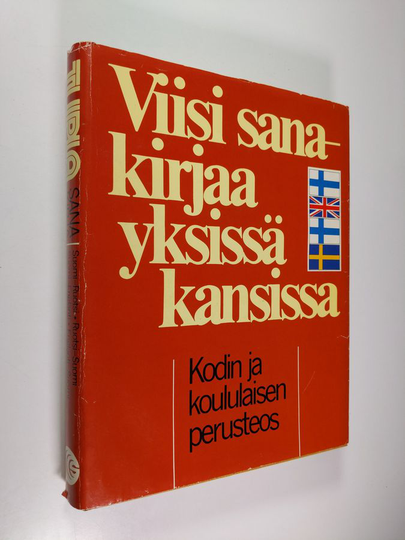 Tuplasanakirja : Viisi sanakirjaa yksissä kansissa - Kodin ja koululaisen perusteos : suomi-ruotsi, ruotsi-suomi, suomi-englanti, englanti-suomi, ...