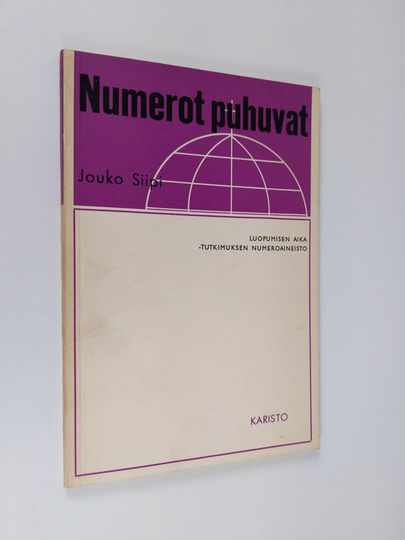 Jouko Siipi : Numerot puhuvat : luopumisen aika -tutkimuksen numeroaineisto
