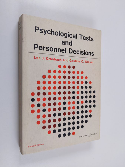 Lee J. Cronbach : Psychological tests and personnel decisions