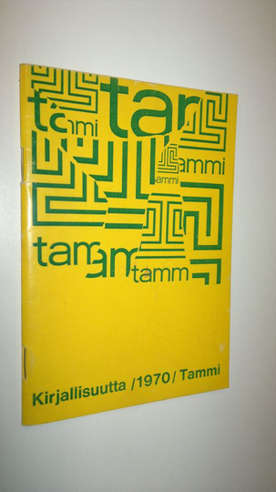 Tammen kirjallisuutta 1970