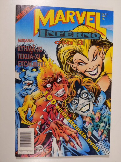 Marvel 11/1991 : Inferno