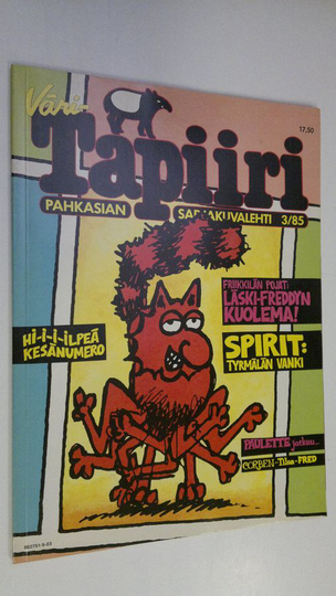 Tapiiri n:o 3/1985 : Pahkasian sarjakuvalehti