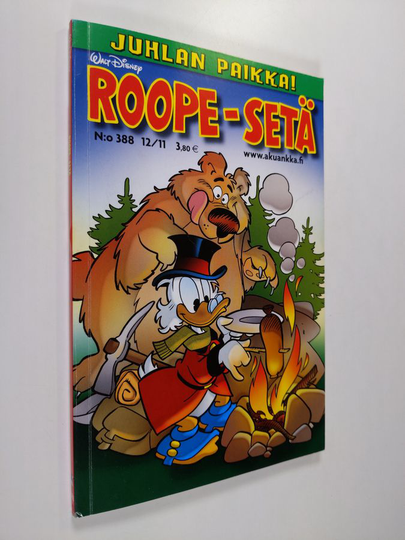 Walt Disney : Roope-setä 12/11 : Juhlan paikka!