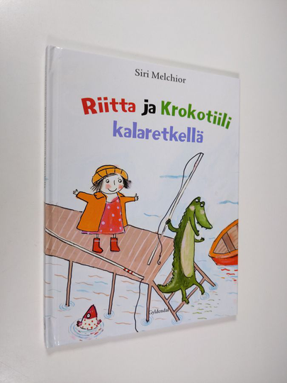 Siri Melchior : Riitta ja Krokotiili kalaretkellä