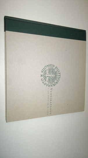 Suomen kulttuurirahaston vuosikatsaus 1.10.1993-30.9.1994