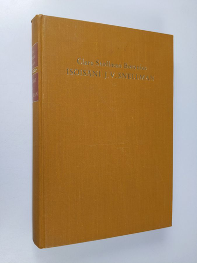 Clara Snellman Borenius : Isoisäni J.V. Snellman : lähikuva