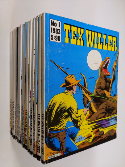 Tex Willer vuosikerta 1983 (n:o 11 puuttuu)