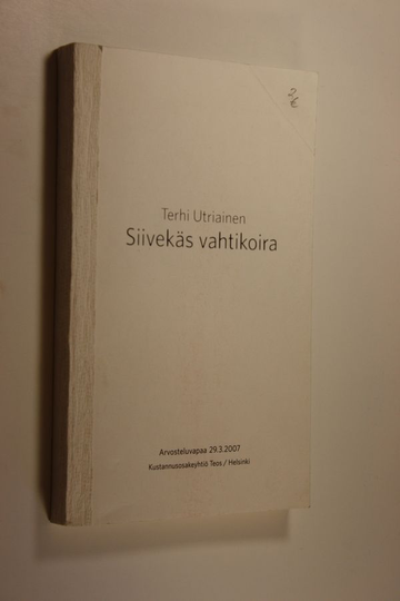 Terhi Utriainen : Siivekäs vahtikoira (arvostelukappale)