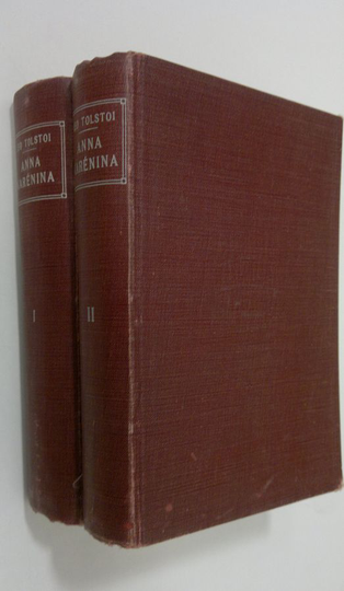 Leo Tolstoi : Anna Karenina 1-2 : kahdeksanosainen romaani