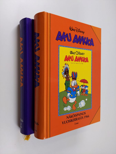Aku Ankka : näköispainos vuosikerrasta 1966 1-2
