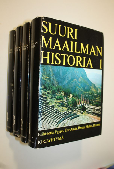 Herbert Michaelis (Toim.) : Suuri maailmanhistoria 1-4 : Esihistoria, Egypti, Etu-Aasia, Persia, Hellas, Rooma ; Intia, Kiina, Japani, ...