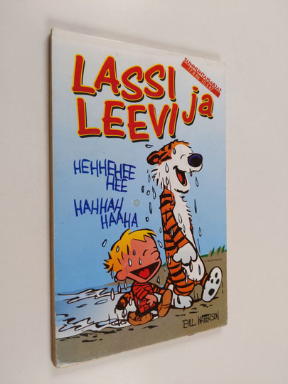Bill Watterson : Lassi ja Leevi : sunnuntaisarjat 17.8.86-10.5.87