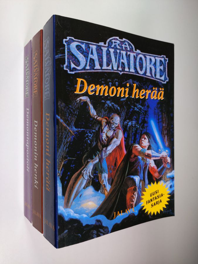 R. A. Salvatore : Demonisota 1-3 : Demoni herää ; Demonin henki ; Demoniapostoli