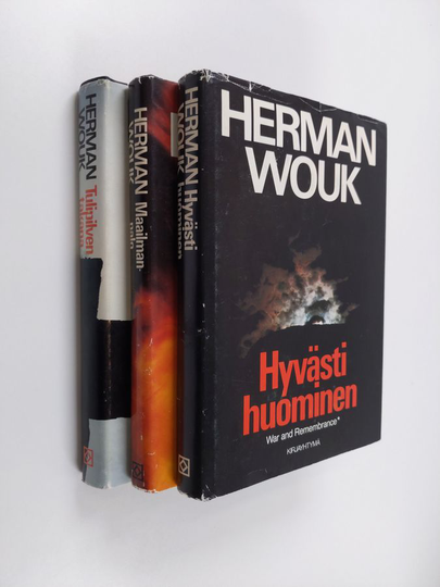 Herman Wouk : War and remembrance 1-3 : Hyvästi huominen ; Maailmanpalo ; Tulipilven takana